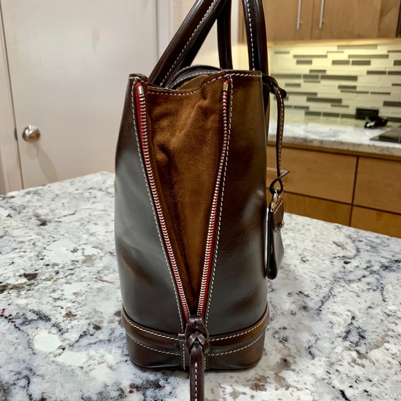 Dooney & Bourke Side Zip Satchel - Picture 4 of 10
